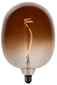 Zestaw 5 ściemnialnych żarówek LED E27 G170 brązowych 4,9W 130 lm 1800K