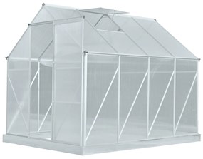 Szklarnia ogrodowa z poliwęglanu 250 x 190 x 195 cm PATIO