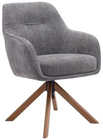 Szare krzesła zestaw 2 szt. Avola – Unique Furniture