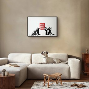 Plakat Wyprzedaż 42x29,7 cm z ramą czarną bez marginesu ARTGEIST B
