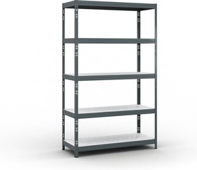 Regał półkowy 1966 x 1200 x 500 mm, nośność 280 kg