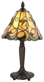Endon 64196 - Lampa stołowa Tiffany JAMELIA 1xE14/40W/230V śr. 20 cm