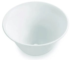 Bathco 4062 - Umywalka nablatowa NORDIC śr. 42 cm porcelana/biały