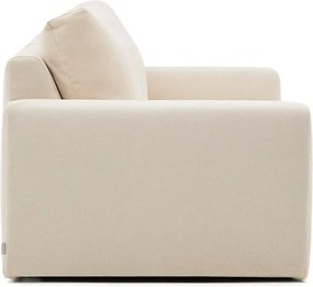 Beżowa sofa z tkaniny szenilowej 220 cm Alea – Kave Home