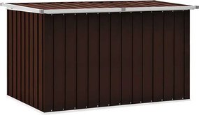 Brązowa otwierana skrzynia ogrodowa A3-P68