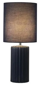 Searchlight EU22353AZ - Lampa stołowa GROOVE 1xE14/60W/230V, niebieska