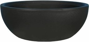 Donica na kwiaty z czarnego granitu D40 - RIVIERA