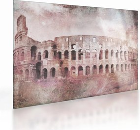 Obraz na szkle - Vintage pocztówka miasta N⁰2 (70x50 cm)