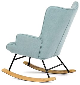 Fotel bujany BLUE2, turkusowy