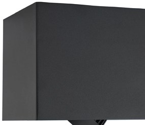 Nowoczesny reflektor natynkowy czarny z możliwością ściemniania LED 2-źródła światła - Dionysos Nowoczesny Oswietlenie wewnetrzne