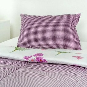 Stanex CLASSIC zestaw letni Wiosna fioletowy, 140x 200 cm, 40 x 60 cm