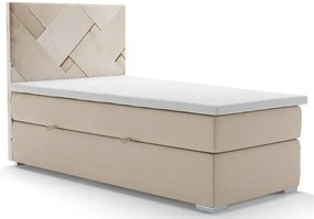 Pojedyncze łóżko boxspring 90x200 S4-C66