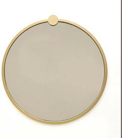 Lustro Gold Metal Ayna 60 cm