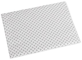 Bellatex Poduszka dla niemowląt do łóżeczka Romby szary, 43 x 32 cm