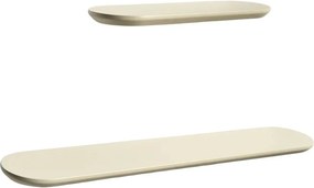 Beżowe półki zestaw 2 szt. 55 cm Arely – Kave Home