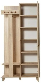 Wieszak z szafką Garmanto Tree Sonoma Oak