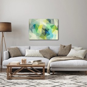 Obraz abstrakcji geometrycznej (70x50 cm)