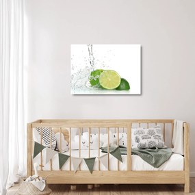 Obraz na szkle - Soczyste cytryny (70x50 cm)