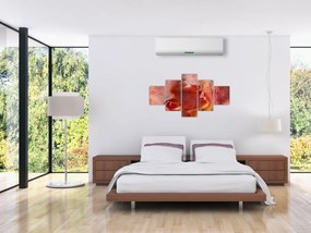 Obraz - Profil twarzy kobiety (125x70 cm)