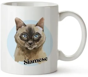 Bohemia Gifts Ceramiczny kubek - Siamese, 350 ml
