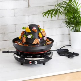 Klarstein Taste Volcano 1500W 6 Osób Grill Tatarski Czarny