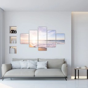 Obraz piaszczystej plaży (125x70 cm)
