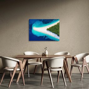 Obraz na szkle - Ostrav Hvar, Chorwacja (70x50 cm)