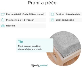 PrzytulneMieszkanie.pl Prześcieradło frotte do łóżeczka morelowa 60x120 cm