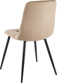 Zestaw 4 Krzese Stuhl Aksamitne