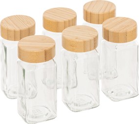 Zestaw pojemników na przyprawy FORMO, 6 x 120 ml