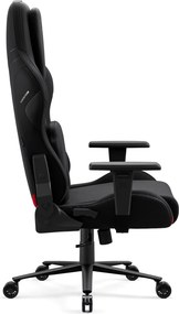 Fotel gamingowy materiałowy Diablo X-One Prime Normal Size, Burned Black