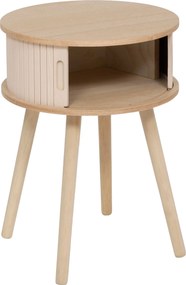 Szafka nocna NYSOS z 2 drzwiczkami, Ø 40 cm