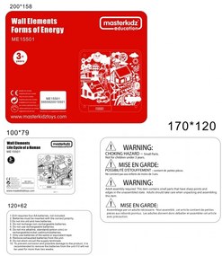 Masterkidz tablica edukacyjna energia odnawialna i nieodnawialna montessori
