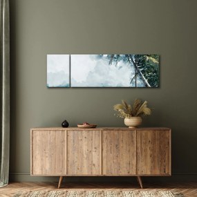 Obraz palmy nad morzem (170x50 cm)