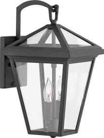 Quintiesse QN-ALFORD-PLACE2-S-MB - Kinkiet zewnętrzny ALFORD S 2xE14/40W/230V IP44