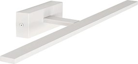 Lampa ścienna biała 62 cm z wbudowanym LED IP44 - Jerre