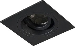 Inteligentny reflektor wpuszczany czarny kwadratowy z Wifi GU10 - Chuck