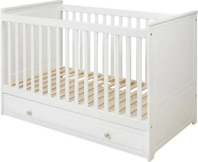 Łóżeczko dziecięce 70x140 Marylou z funkcją tapczanika