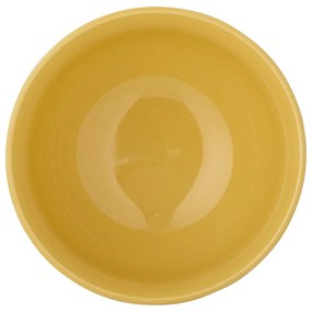 Żółto-kremowa kamionkowa miska dla dzieci ø 13,5 cm Celebrate – Bloomingville Mini