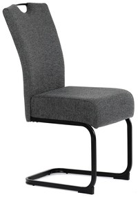 Zestaw krzeseł do jadalni DCL-E2008 GREY2, 4 szt.