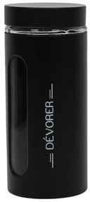 Pojemnik szklany na żywność BLACK, 1250 ml