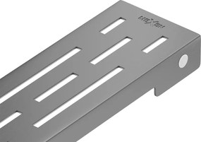 Mexen Flat M01 maskownica do odpływu liniowego 90 cm, gun gray szczotkowany - 1E20090