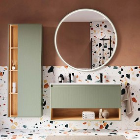 Badmöbel-Set BELDIVO 120 cm mit Waschbecken