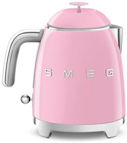 Różowy czajnik elektryczny ze stali nierdzewnej 800 ml Retro Style – SMEG