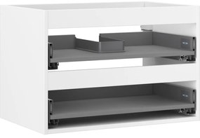 Mexen Box-A korpus szafki podumywalkowej 70 cm, 2 szuflady, biały mat - 91AX0-0700-470-2-01