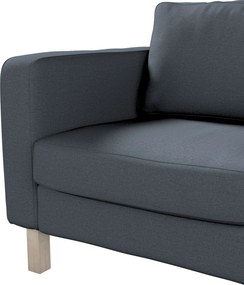 Pokrowiec na fotel Karlstad kolor niebieski tkanina strukturalna