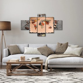 Obraz - Przyprawy świata (125x70 cm)
