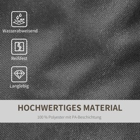 Outsunny ciężarki do stabilizacji namiotu imprezowego czarne składane pawilony zestaw 4 sztuki | Aosom PL
