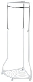 Narożny wieszak na ubrania - szafa na kółkach, WENKO