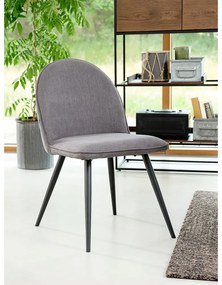 Szare krzesło Minto – Unique Furniture